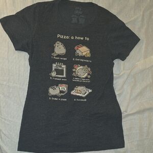 Pusheen Dark Gray Short Sleeve Tee